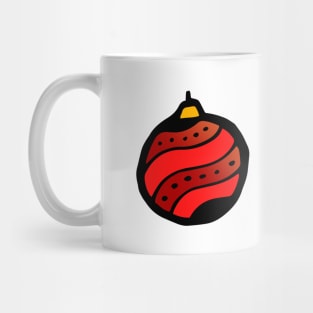 Christmas Ornament Doodle Art Mug